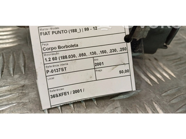 Vstřikovací lišta 36SXFE1 Fiat Punto (188) pro benzínový motor 1.2