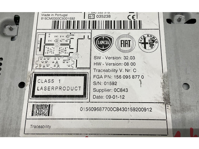 Радио/ проигрыватель CD/DVD / навигация Alfa Romeo Giulietta