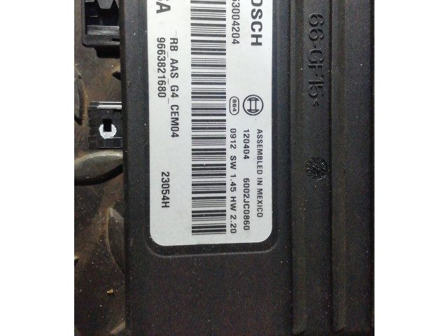 Блок комфорта 9663821680, 0263004204 Citroen C4 Grand Picasso