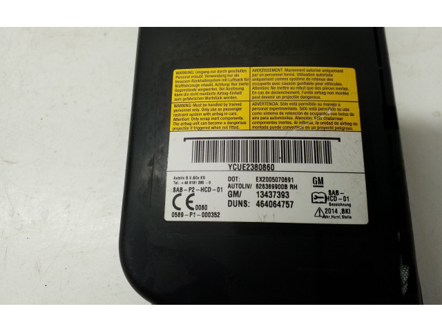 Подушка безопасности в сиденье 13437393   Opel Meriva B