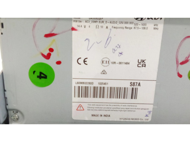 Дисплей 96160k78714x Hyundai i10