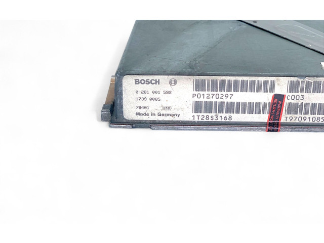 Блок управления двигателя P01270297, T97091085 Volvo S70 V70 V70 XC