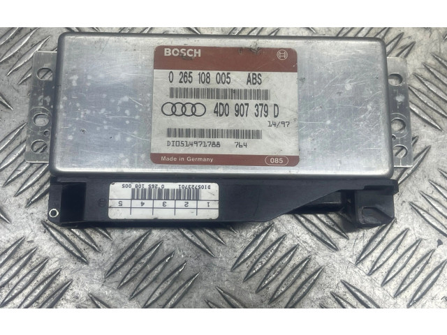 Блок управления АБС 4D0907379D, 0265108005 Audi A6 S6 C5 4B