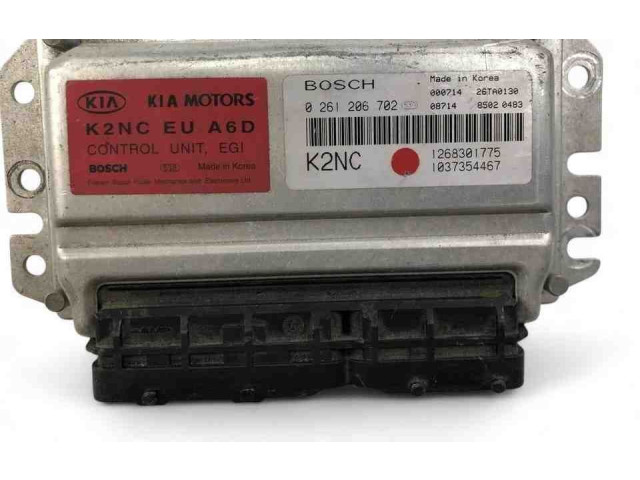 Блок управления двигателем Блок управления 0261206702   KIA Shuma