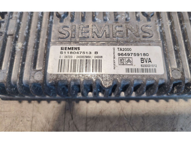 Блок управления коробкой передач S118047513B Citroen Xsara Picasso