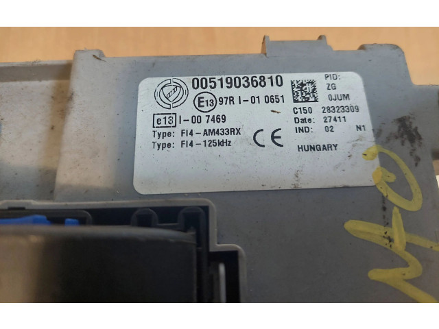 Блок комфорта 00519036810, 97RI010651   Fiat Punto Evo   