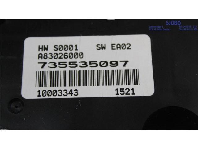 Блок управления климат-контролем 735535097, 735535097 Fiat Ducato