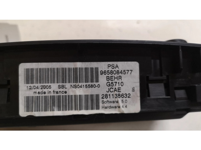 Блок управления климат-контролем 216751600, 9658084577   Citroen C4 I