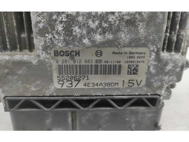 Řídící jednotka 0281012883, 55206271 Alfa Romeo GT 2006