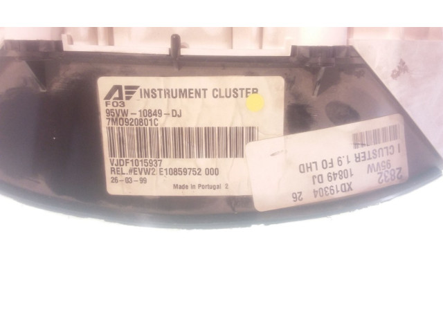 Панель приборов 95VW10849DJ   Ford Galaxy       