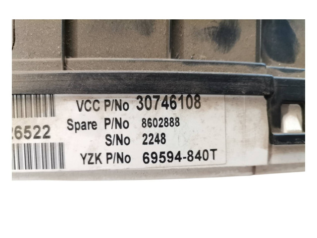 Панель приборов 30746108, 8602888 Volvo XC90