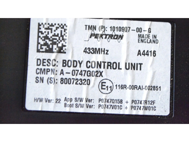 Блок комфорта 101090700G Tesla Model S