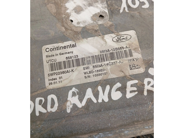 Блок управления двигателя 6M3A12B565AJ, 6M3A14C337AJ Ford Ranger