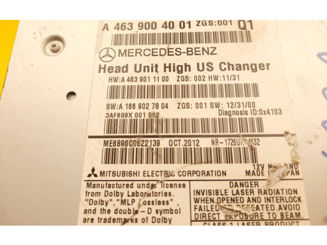 Панель приборов A4639004001, A4639004001   Mercedes-Benz G W463       