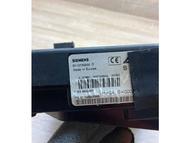 Блок комфорта 7M3962258F, 7M0971882A Volkswagen Sharan