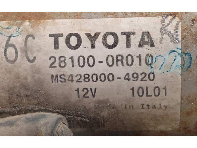 Генератор 281000R010, MS4280004920   Toyota Verso      