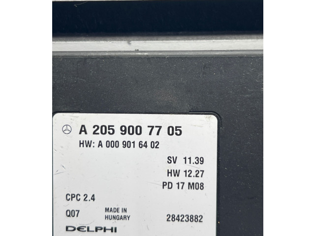 Блок управления коробкой передач A2059007705, A0009016402   Mercedes-Benz GLC X253 C253