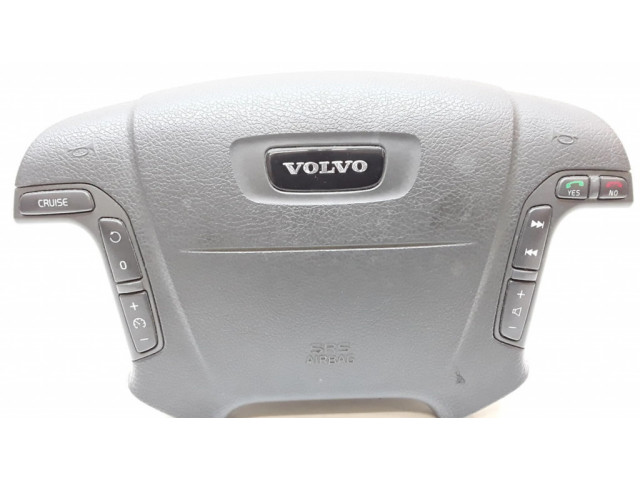 Подушка безопасности водителя 8638158, 9141894   Volvo S80