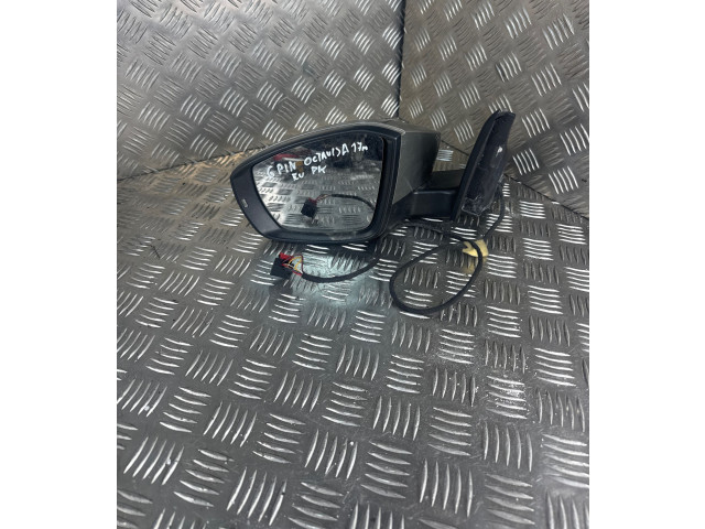 Зеркало электрическое Skoda Octavia Mk3 (5E) 2013 - 2019 года