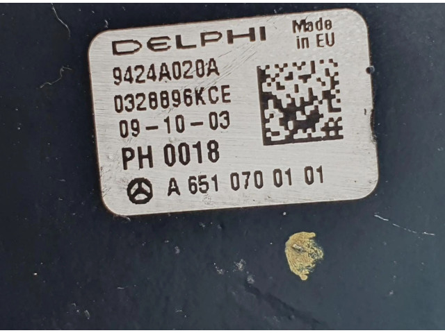 Vstřikovací čerpadlo A6510700101 Mercedes-Benz GLK (X204)