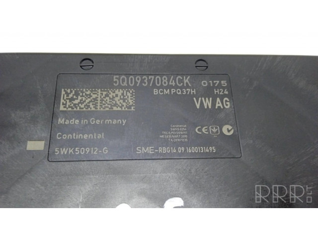 Блок комфорта 5Q0937084CK, 5WK50912G   Skoda Octavia Mk3 (5E)   