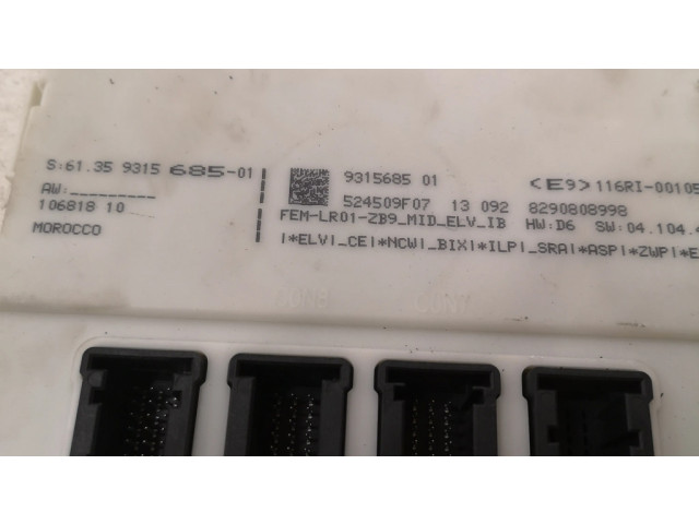 Блок комфорта 6135931568501, 931568501 BMW 1 F20 F21