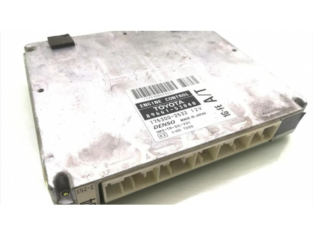 Блок управления двигателя 89661-53040, 175300-2532   Lexus IS 200-300