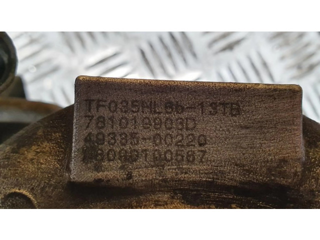 Turbodmychadlo Турбина 4933500220, 8090100567 BMW 3 E90 E91 2.0 N47D20A