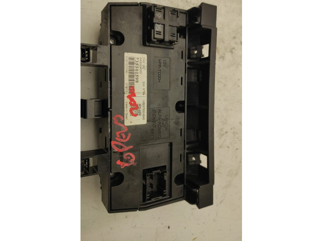 Блок управления климат-контролем 735501599, 735501599   Fiat Punto Evo