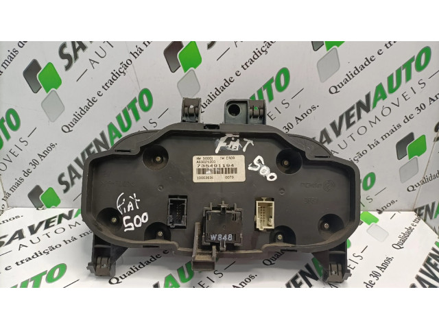 Блок управления климат-контролем SV22-12   Fiat 500