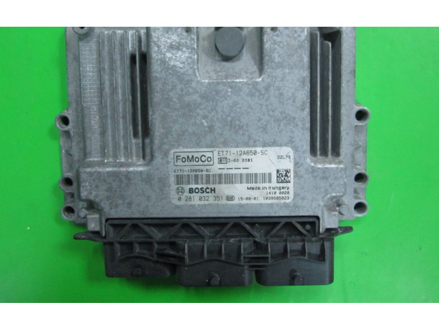 Блок управления климат-контролем ET71-12A650-SC, 0281032351 Ford Transit Custom