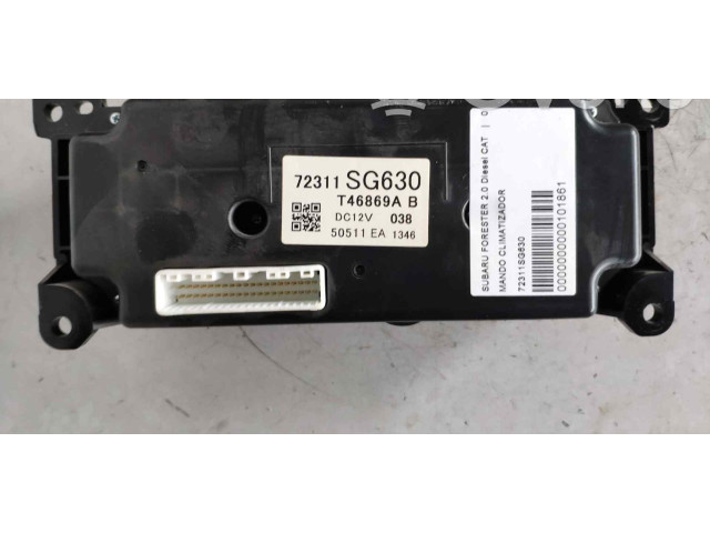 Блок управления климат-контролем 72311SG630 Subaru Forester SJ