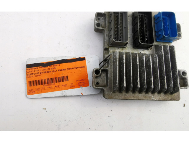 Комплект блоков управления 12654671, 12654671 12643636 Opel Ampera