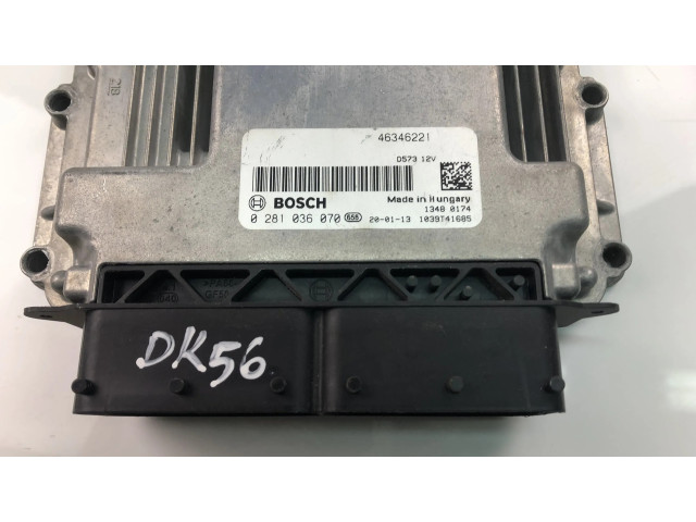 Řídící jednotka 46346221, 0281036070 Fiat Doblo 2015