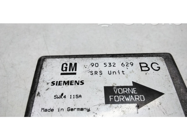 Блок подушек безопасности 90532629   Opel Tigra A