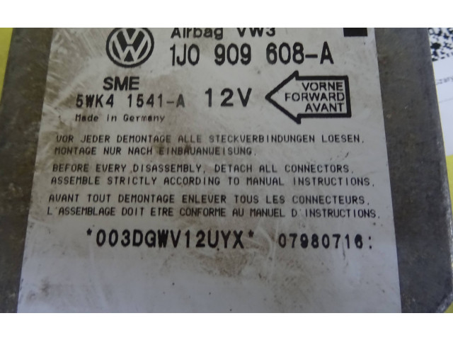 Блок подушек безопасности 1J0909608-A, 5WK41541-A Volkswagen Golf III