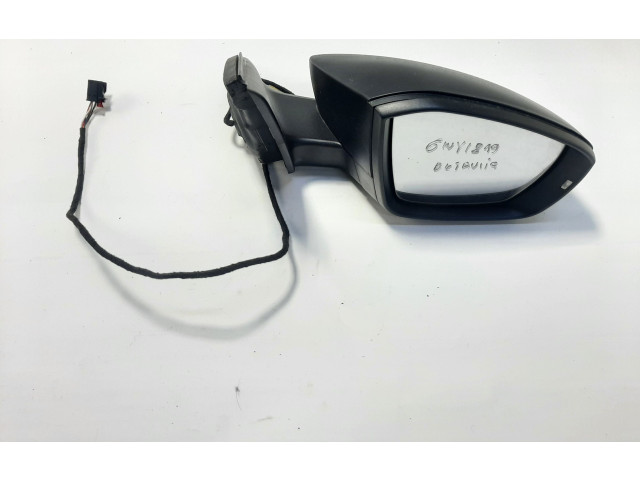 Зеркало электрическое Skoda Octavia Mk3 (5E) 2013 - 2019 года