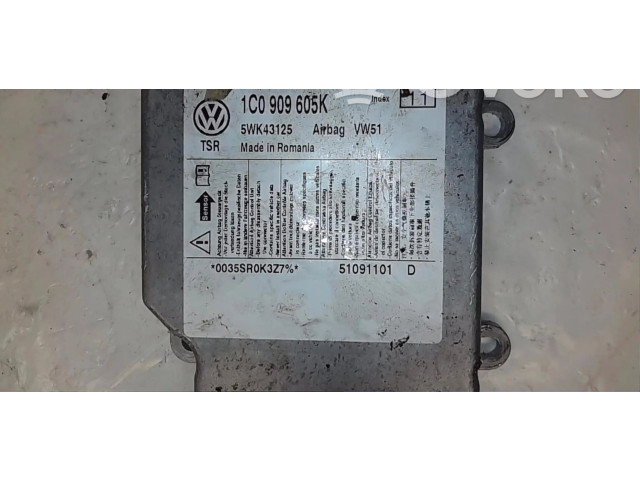 Блок подушек безопасности 1C0909605K   Skoda Roomster (5J)