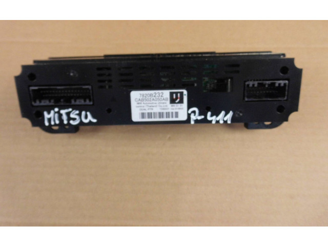 Блок управления климат-контролем 7820B232 Mitsubishi Outlander