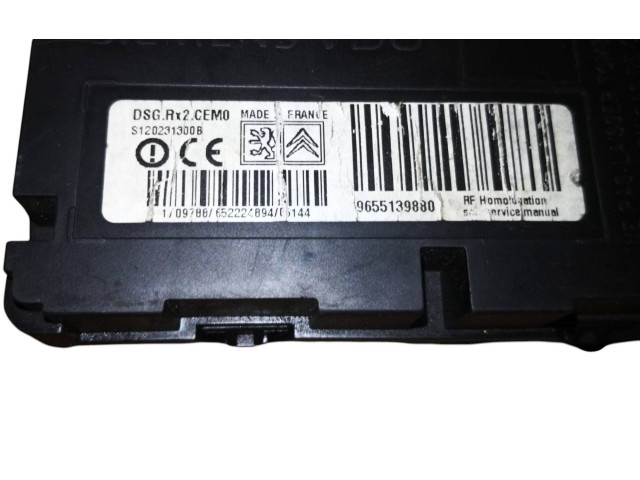 Блок управления 9655139880, S120231300B Citroen C4 I