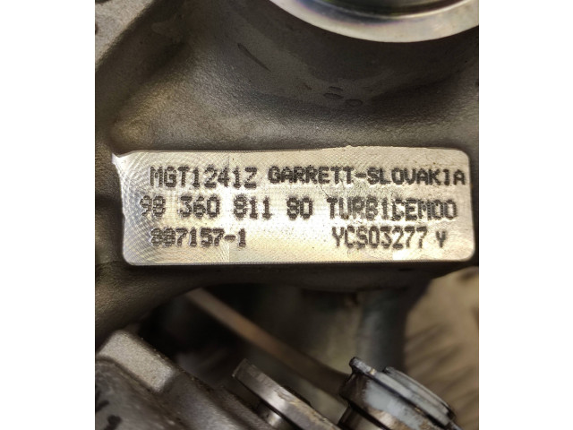  Турбина Citroen C4 III e-C4 1.2 9836081180, MGT1241Z         