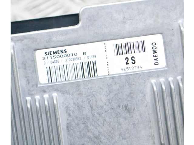 Řídící jednotka S115000010B, 96558744 Daewoo Matiz 1998