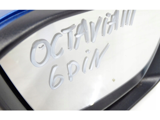 Зеркало электрическое Skoda Octavia Mk3 (5E) 2013 - 2019 года