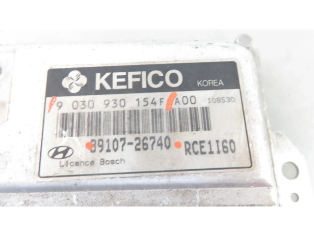 Блок управления двигателя 9030930154F, 3910726740   Hyundai Coupe