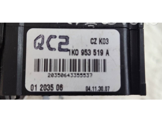 Переключатель дворников 1K0953519A, 01203506   Audi A3 S3 8P