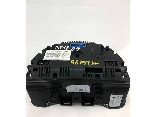 Панель приборов 1ST920870E   Skoda Citigo       