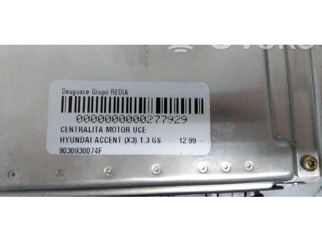 Řídící jednotka 9030930074F Hyundai Accent