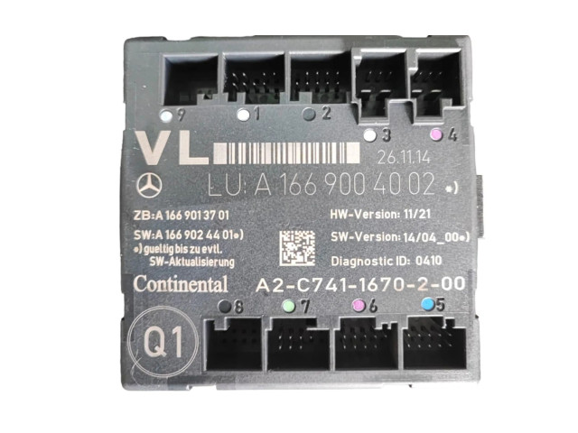 Блок управления Mercedes-Benz A W176