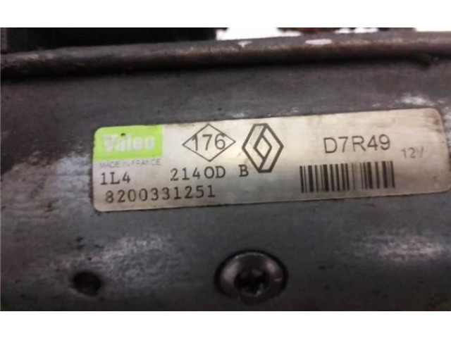 Стартер 8200331251, 8200331251   Renault Megane II   для двигателя F9Q-800