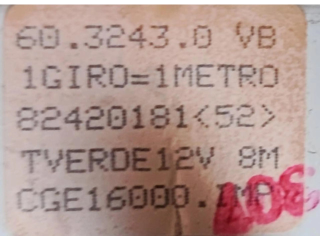 Přístrojová deska Lancia Prisma 1989 82420181, 60.3243.0